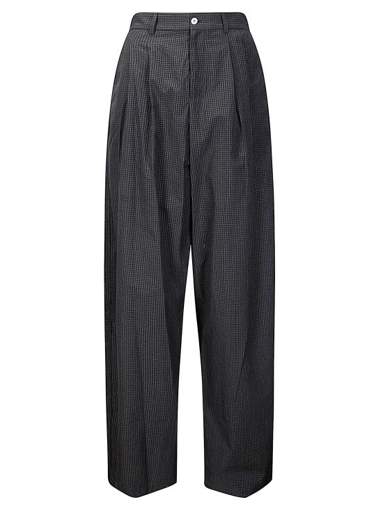 26SS 제지아 스트레이트 팬츠 MJD266CLT362 J0468 Black check