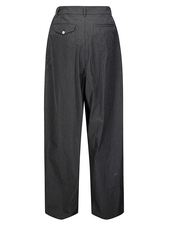 26SS 제지아 스트레이트 팬츠 MJD266CLT362 J0468 Black check - JEJIA