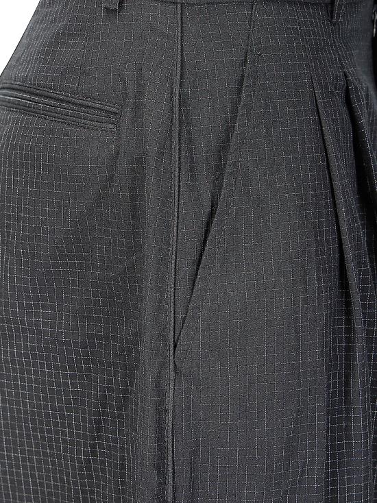 26SS 제지아 스트레이트 팬츠 MJD266CLT362 J0468 Black check - JEJIA