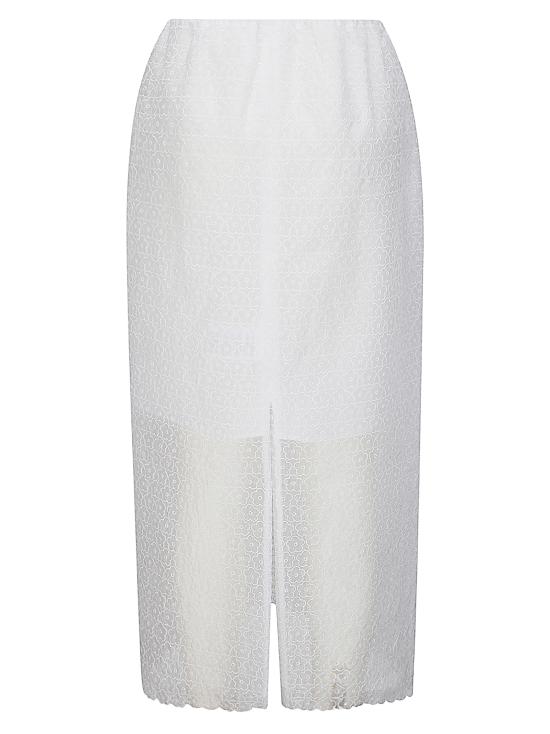 26SS 세실리아 반센 롱 스커트 126RTW17013 WHITE - CECILIE BAHNSEN