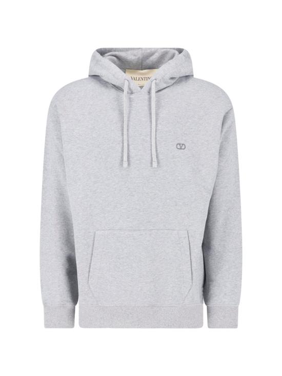 26FW 발렌티노 가라바니 후드 티셔츠 9V3MF30KBMN 080 Grey