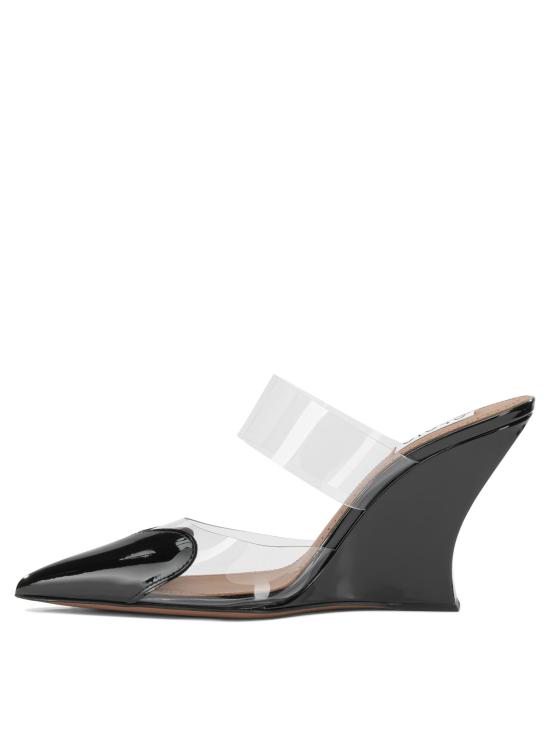 26FW 알라이아 힐/펌프스 AA3M3005CK150999 Black - ALAIA