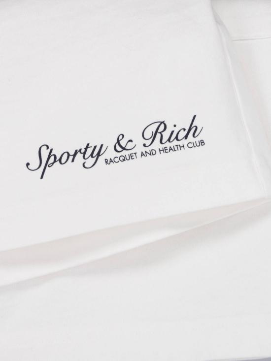 26SS 스포티앤리치 숏팬츠 SH03975325WH01 WHITE NAVY White - SPORTY & RICH