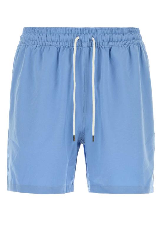 26FW 폴로 랄프로렌 포니 자수 스윔 쇼츠 710957782 517 Light Blue