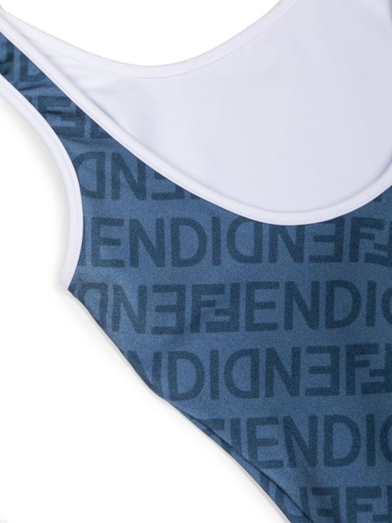26SS [키즈] 펜디 원피스 수영복 JFM029 AOBWF1KE5 Blu - FENDI
