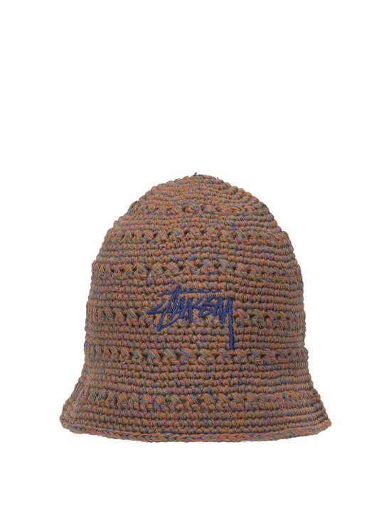 26SS 스투시 버킷햇 13212683535 MULTI BROWN Brown