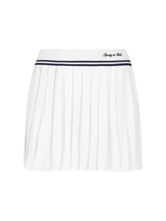26SS 스포티앤리치 숏 스커트 SK01275326WH37 ECRU White