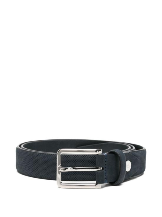 26SS 브리오니 가죽 벨트 OBLS0L PD7314000 NAVY