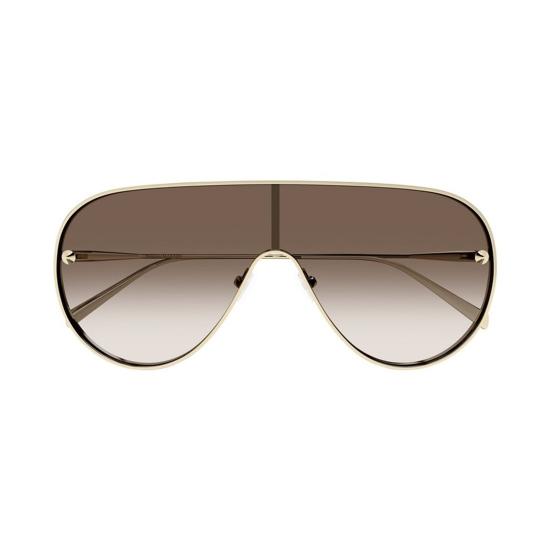  알렉산더 맥퀸 선글라스 AM0481S 002 Gold - ALEXANDER MCQUEEN