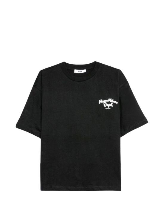26SS [키즈] 엠에스지엠 티셔츠 S6MSJUTH134 110 Nero