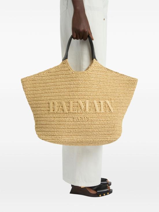 26FW 발망 숄더백 HN1FB078TRCH 0BG Bianco - BALMAIN