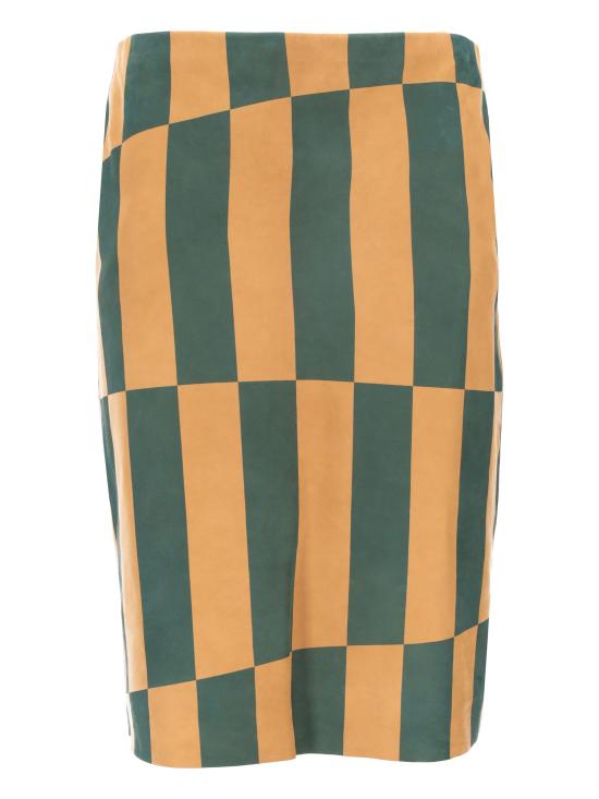 26FW 라 로즈 미디 스커트 1708ST VERDE