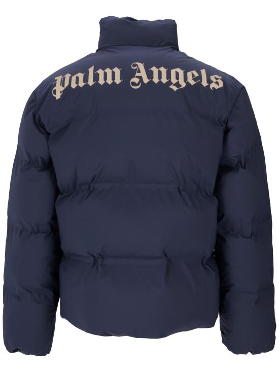 26SS 팜앤젤스 숏패딩 PMED057S26FAB002 460A NAVY BLUE TOFU - PALM ANGELS