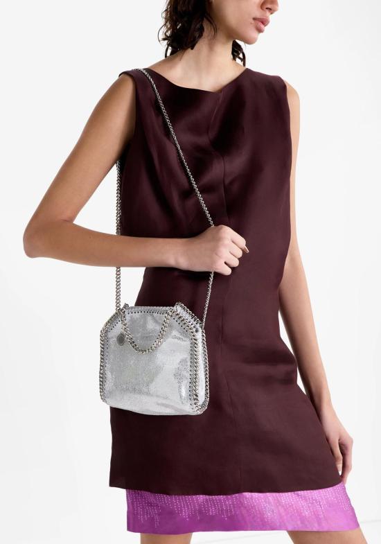 26FW 스텔라 맥카트니 숄더백 391698WP0301 8101 SILVER - STELLA MCCARTNEY