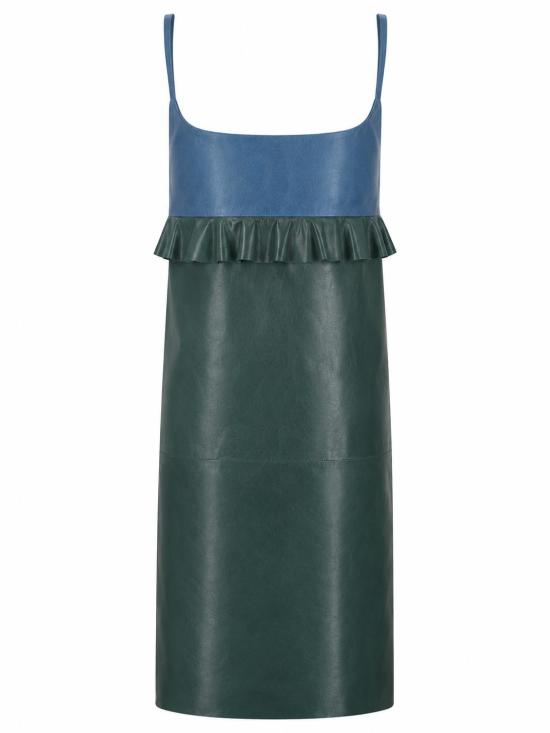 26FW 라 로즈 미디 원피스 1365 BLU VERDE AZZURRO - LA ROSE