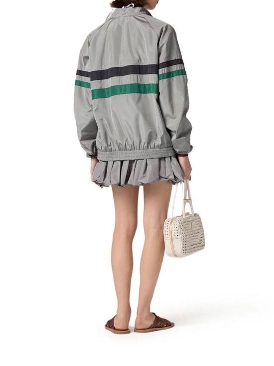 26FW 미우미우 숏 스커트 MG2723SOOO121I F0112 PIOMBO - MIU MIU