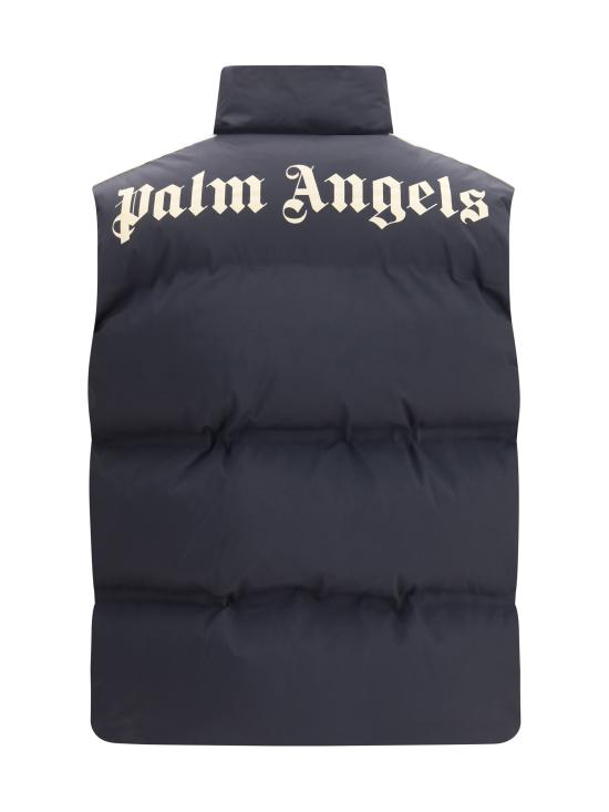 26SS 팜앤젤스 패딩 조끼 PMED058S26FAB001 100A BLACK TOFU - PALM ANGELS