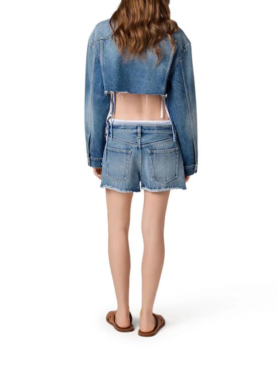 26FW 미우미우 데님 자켓 GWB314SOOO197U F0008 BLEU - MIU MIU