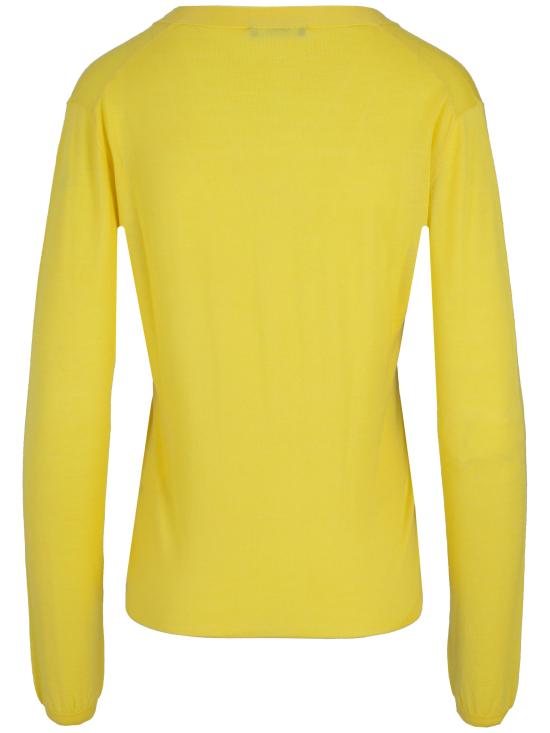 26FW 라 로즈 스웨터 122321316G GIALLO - LA ROSE