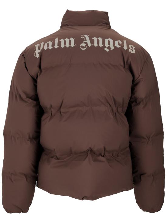 26SS 팜앤젤스 숏패딩 PMED057S26FAB002 600A BROWN TOFU - PALM ANGELS