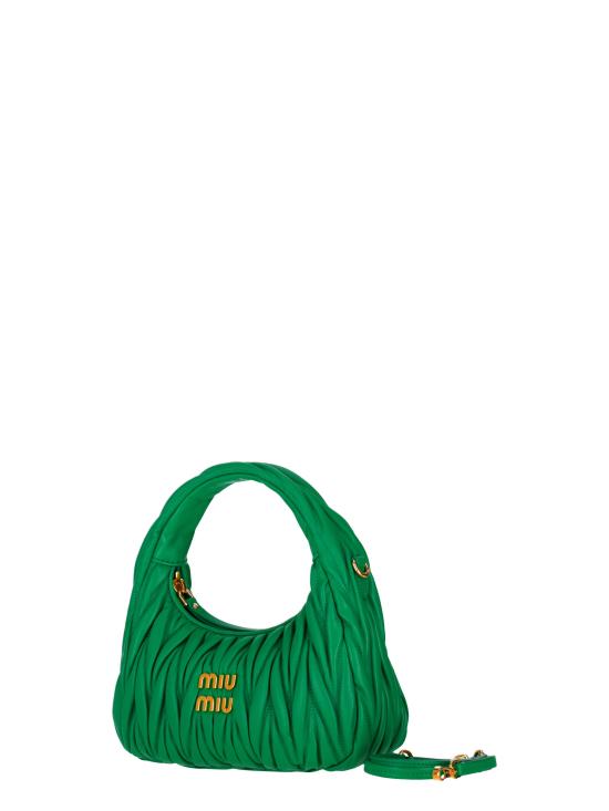 26FW 미우미우 마틀라쎄 완더 레더 토트백 5BC125VOOYAN88 F0458 MANGO - MIU MIU