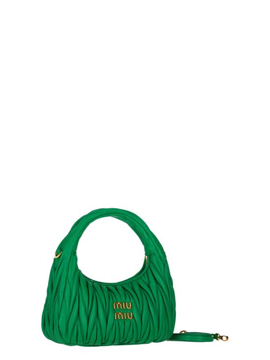 26FW 미우미우 마틀라쎄 완더 레더 토트백 5BC125VOOYAN88 F0458 MANGO - MIU MIU