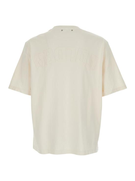 26SS 골든구스 반팔 티셔츠 GUP01873P001576 11560 HERITAGE WHITE - GOLDEN GOOSE