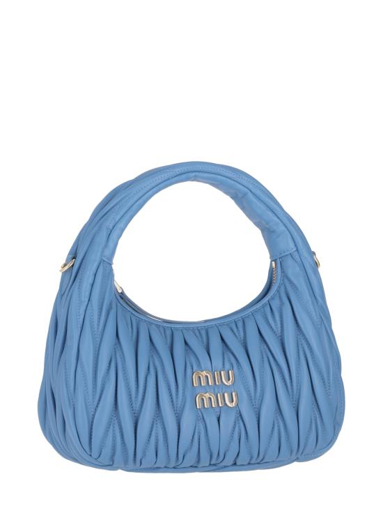 26FW 미우미우 마틀라쎄 완더 레더 토트백 5BC125VOOYAN88 F0V98 ONDA - MIU MIU