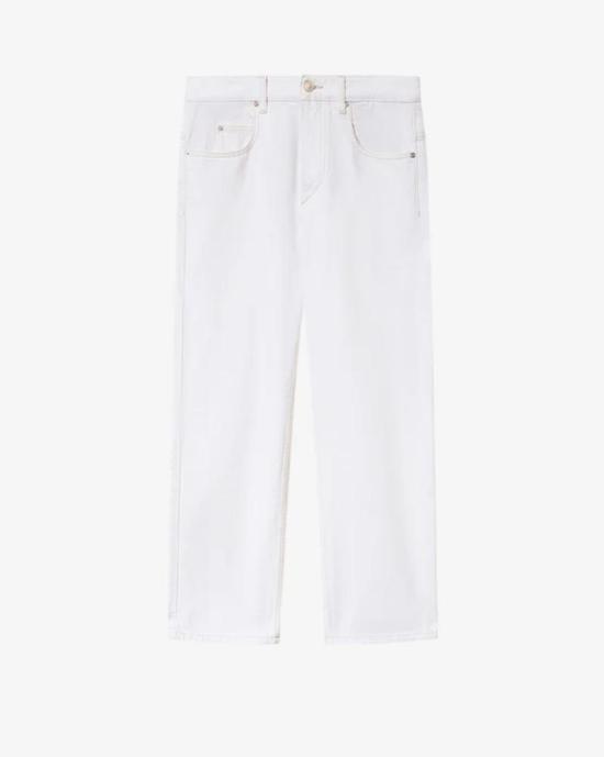 26FW 이자벨마랑 DAKOTA 다코타 데님 팬츠 PA0639FAD1H04I 20WH WHITE