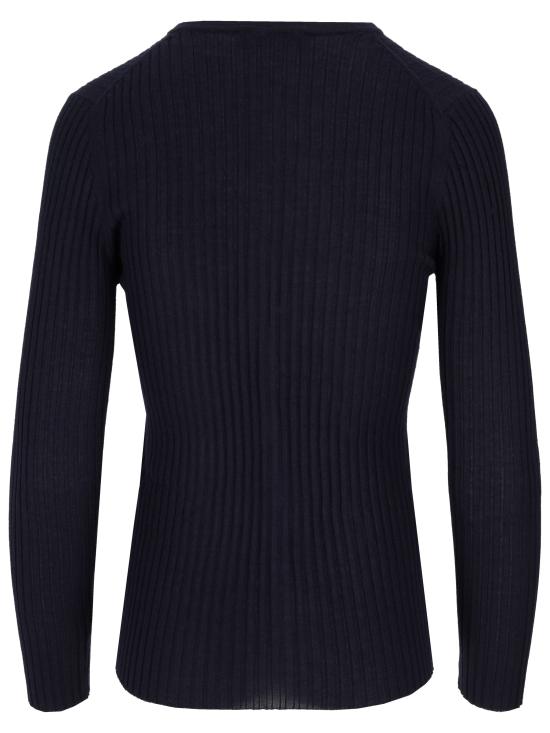 26FW 라 로즈 스웨터 JD25623 30098 BLUE NAVY - LA ROSE