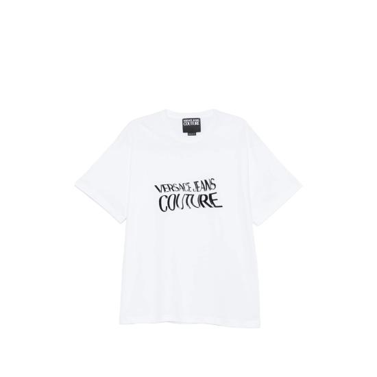 26SS 베르사체 반팔 티셔츠 80GAHE04 CJ00E 003 WHITE DOM