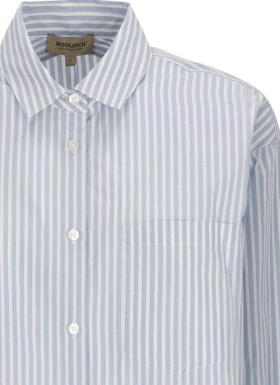 26SS 울리치 셔츠 CFWWSI2022FRUT5378 UT537831199 Celeste - WOOLRICH