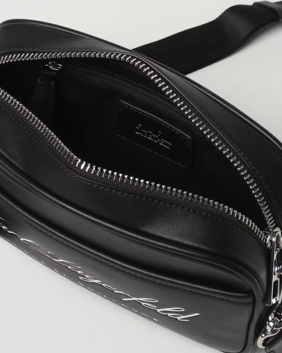  칼라거펠트 크로스백 235W3130 999 Black NERO - KARL LAGERFELD