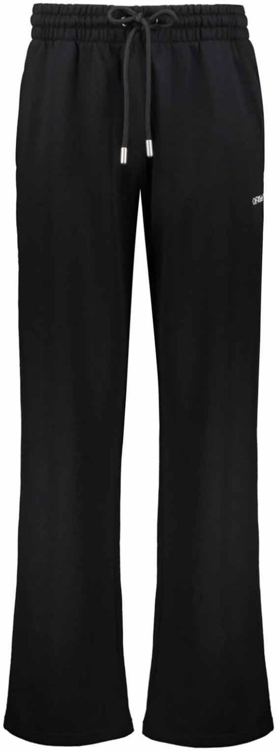 25FW 오프화이트 트레이닝/조거 팬츠 44MCH054G5F0081001 BLACK