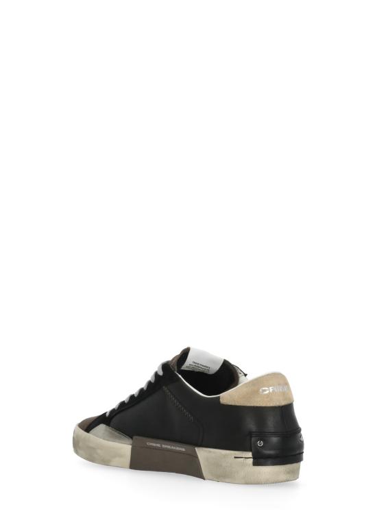 26FW 크라임런던 스니커즈 11009II8 20 DISTRESSEDBLACK Black - CRIME LONDON