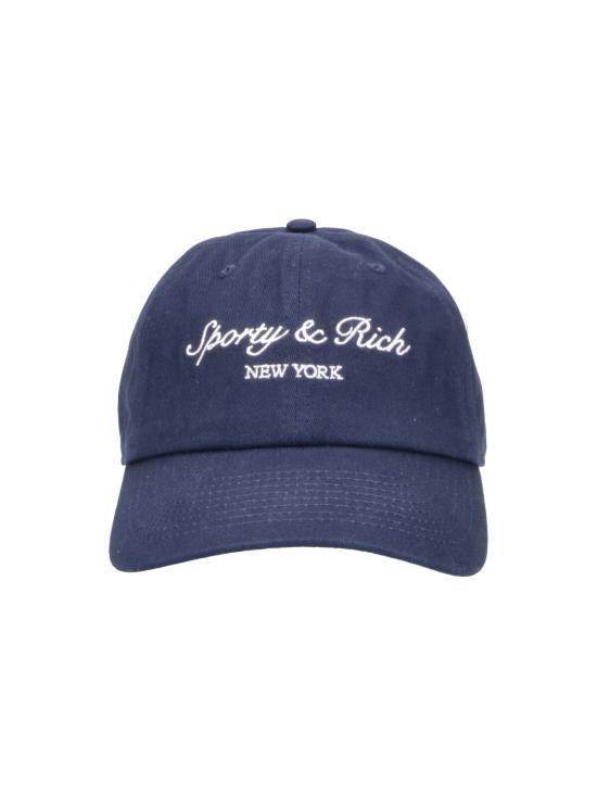 26SS 스포티앤리치 볼캡 AC04075328BL106 DARK NAVY WHITE Blue
