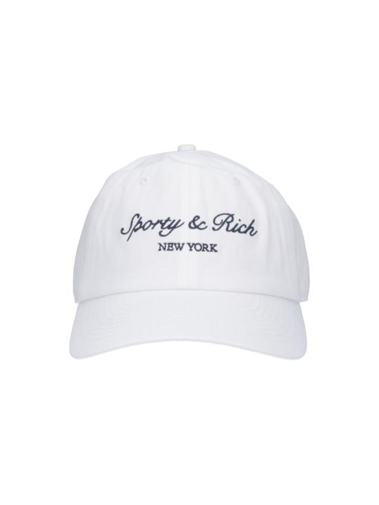 26SS 스포티앤리치 볼캡 AC04075328WH01 WHITE DARK NAVY White