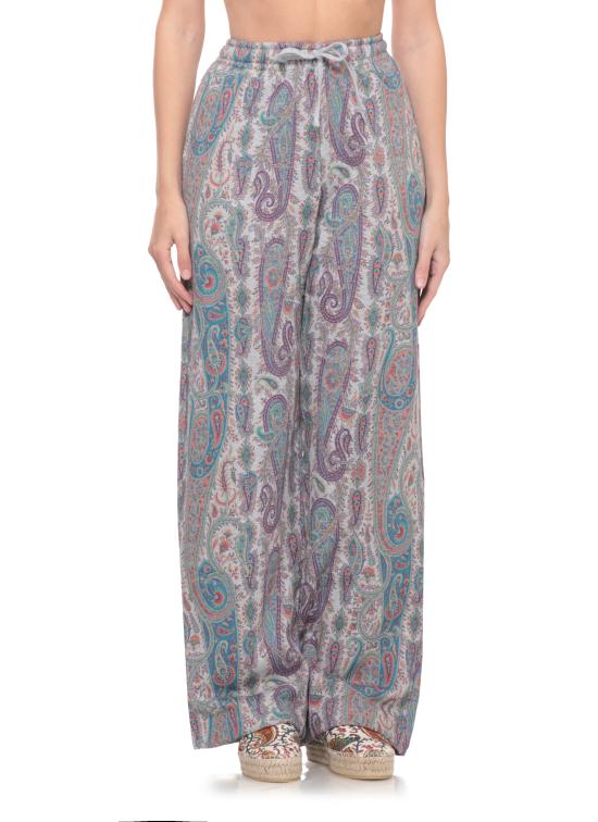 26SS 에트로 스트레이트 팬츠 WRMC0001 AKH90 X0804 Celeste - ETRO