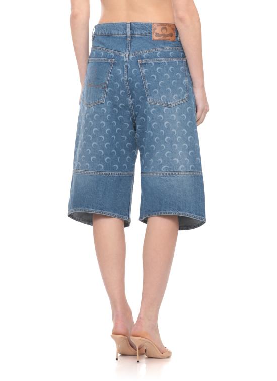 26SS 마린세르 데님 숏팬츠 USH004A CDEN0002BL05 Blue - MARINE SERRE