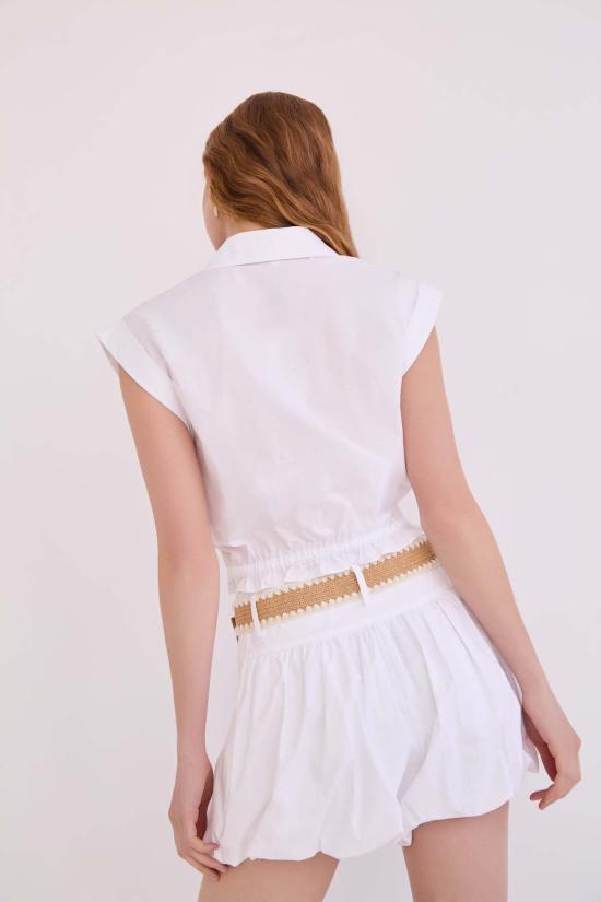  Cara Cara Clothing 셔츠 카라카라 클로딩 옥타비아 탑 화이트 - OTHER BRANDS