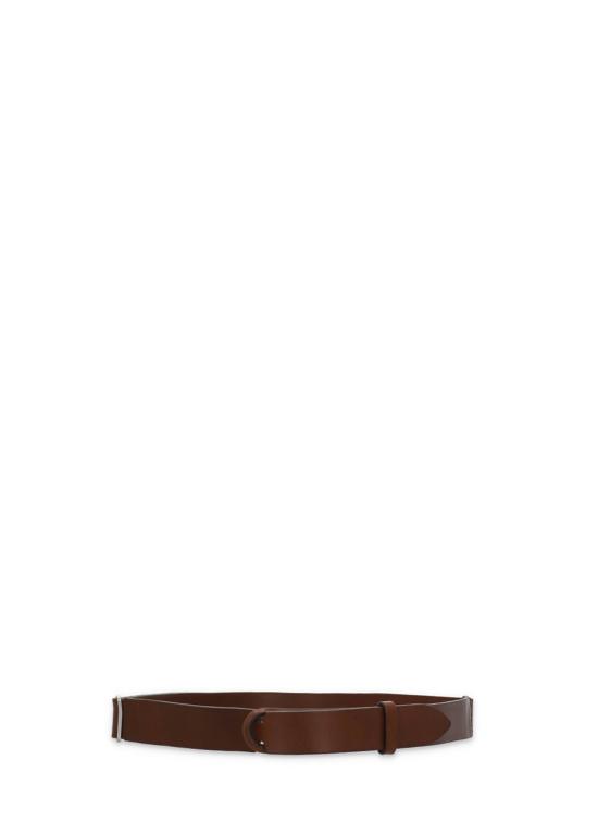 26SS 오르치아니 가죽 벨트 NB0004 BULBRUCIATO Brown