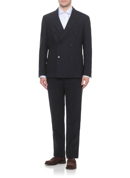 26SS 라르디니 수트 세트 PA6303E PAIF66413850BI Blue - LARDINI