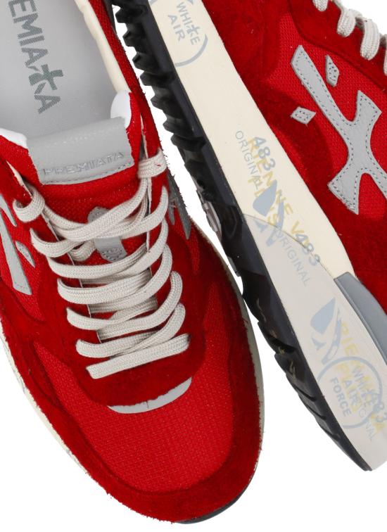 26SS 화이트 프리미아타 스니커즈 MICK0 1 8270 Red - WHITE PREMIATA