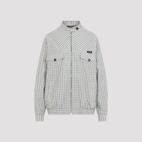 26FW 미우미우 자켓 ML1518SOOO 196E F073K BIANCO SALVIA - MIU MIU