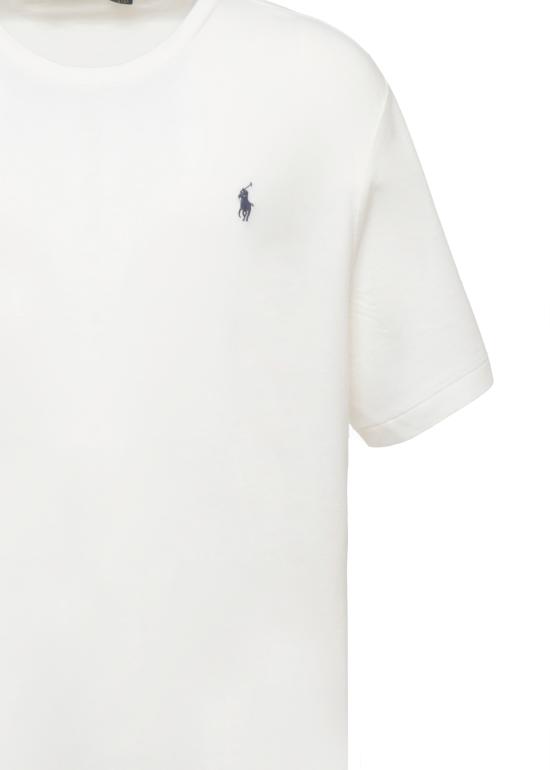 26SS 랄프 로렌 반팔 티셔츠 710B23304 003 White - RALPH LAUREN