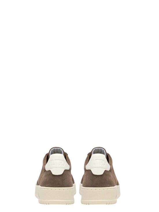 26FW 오트리 메달리스트 로우 스니커즈 AULMUH08 FINISH SUE MOKA WHT UH08 - AUTRY
