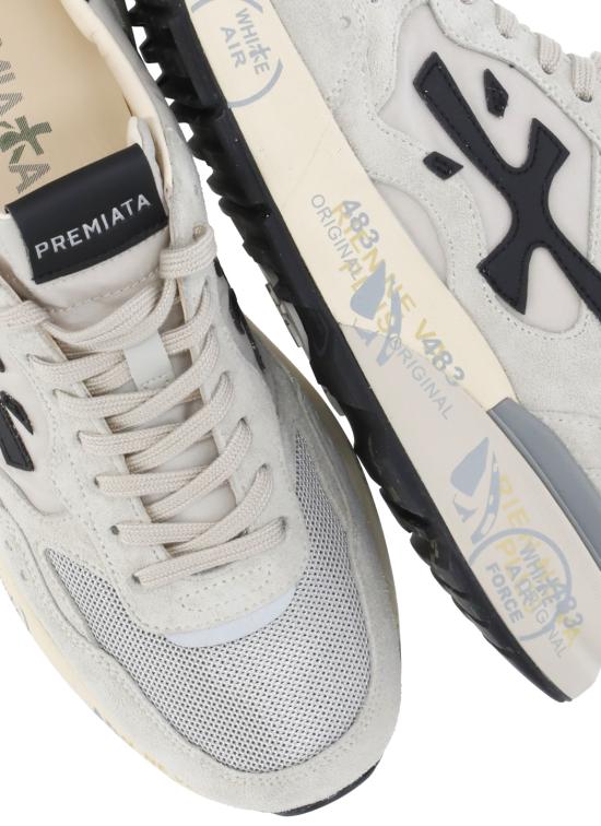 26SS 화이트 프리미아타 스니커즈 MICK0 1 8236 Grey - WHITE PREMIATA