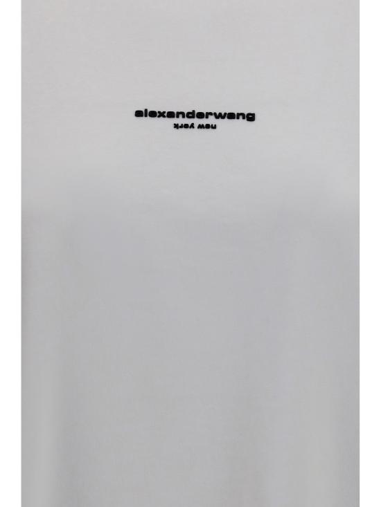 26FW 알렉산더 왕 긴팔 티셔츠 UCC3261908 100 WHITE - ALEXANDER WANG