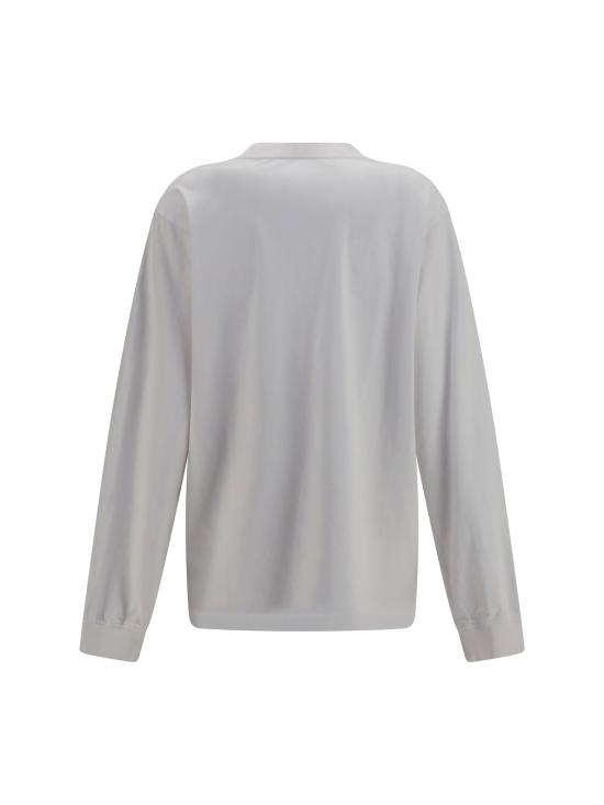 26FW 알렉산더 왕 긴팔 티셔츠 UCC3261908 100 WHITE - ALEXANDER WANG