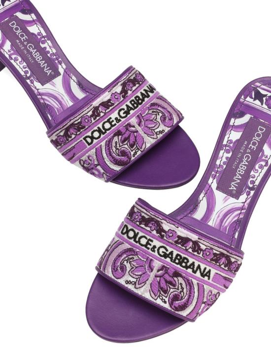 26SS 돌체앤가바나 뮬/슬리퍼 CR1748 AV804I03TN Viola - DOLCE & GABBANA